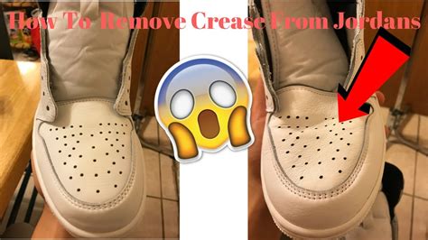 how to uncrease your shoes|how to stop shoes creasing.